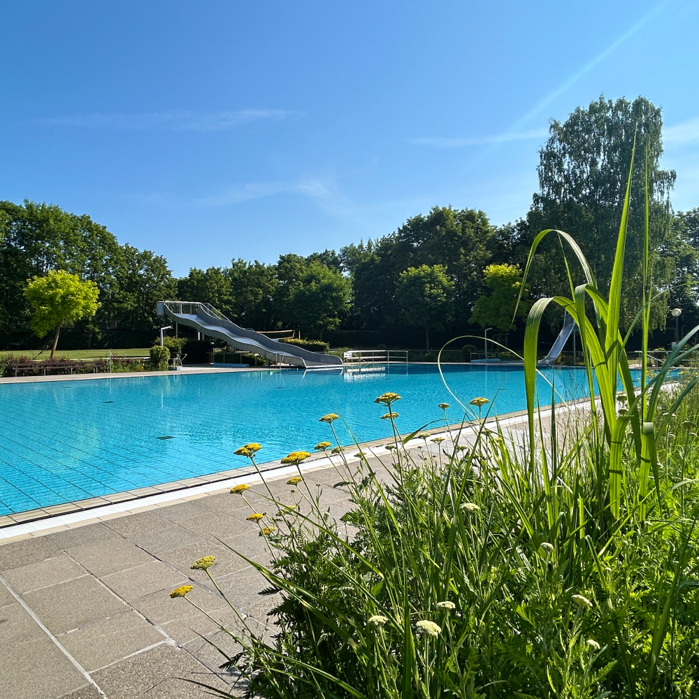 Nichtschwimmerbecken im Freibad in Feuchtwangen