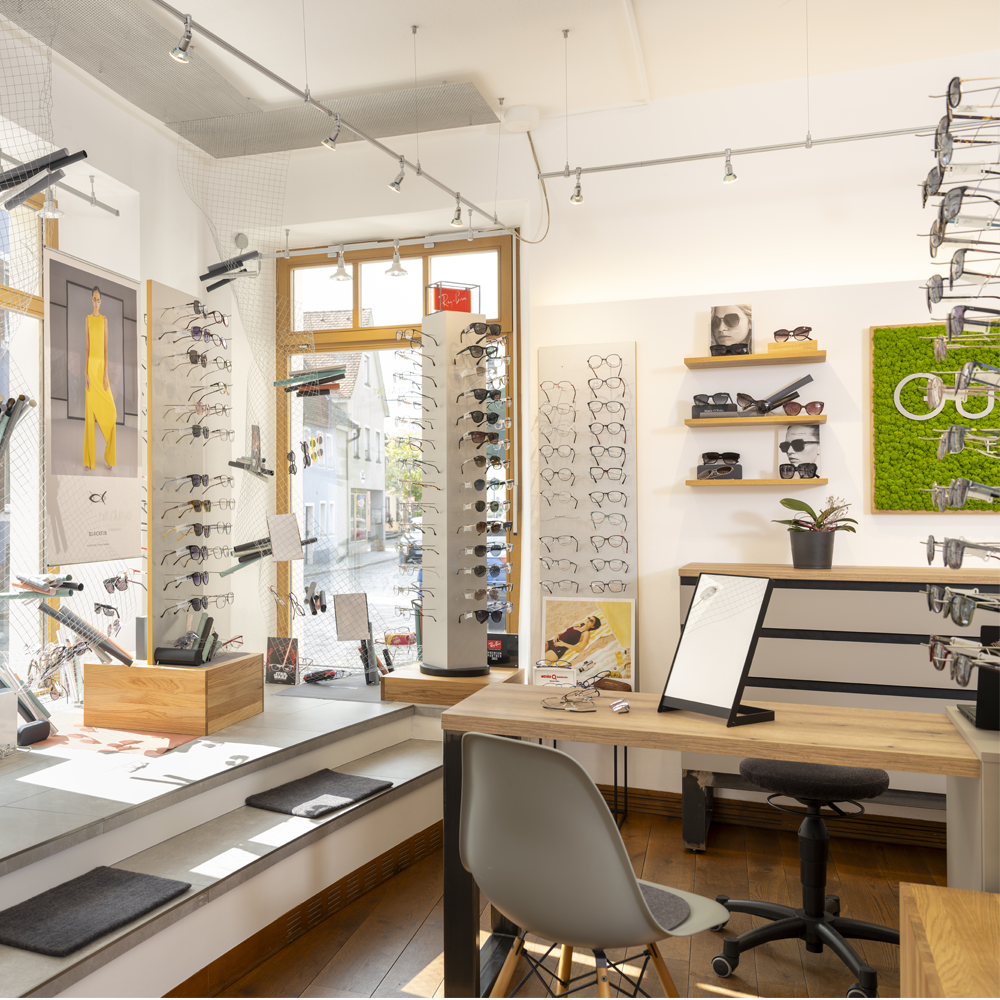 Ladengeschäft Optiker Gutekunst in Feuchtwangen 