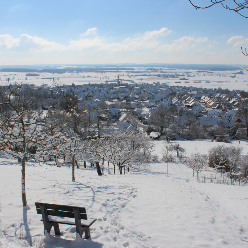 Ausblick auf Markt Colmberg