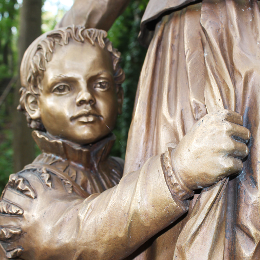 Statue der Kinderlore in Dinkelsbühl