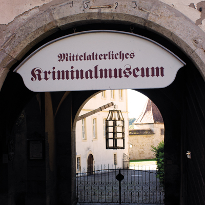 Mittelalterliches Kriminalmuseum Rothenburg ob der Tauber