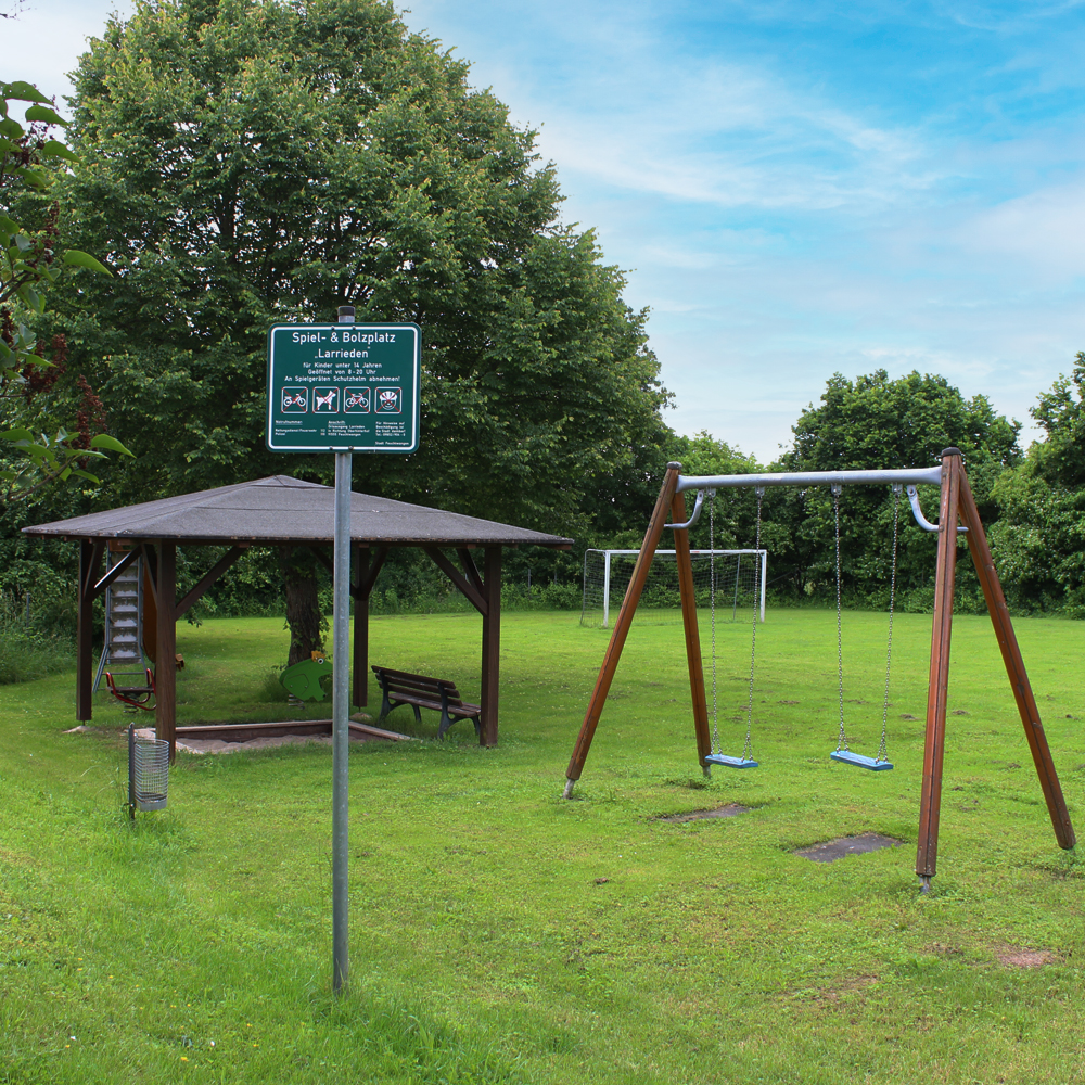 Spielplatz in Larrieden bei Feuchtwangen
