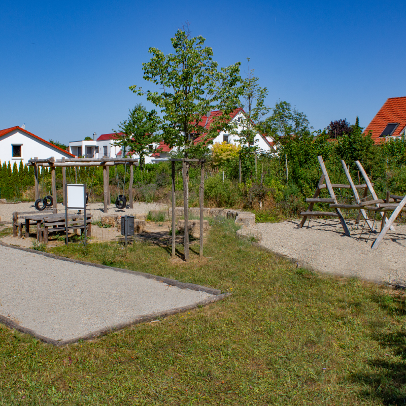 Spielplatz Pilosophenweg, Rothenburg: Überblick