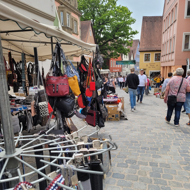 Markt in Feuchtwangen