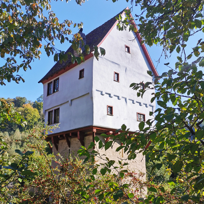 Topplerschlösschen idyllisch im Grünen