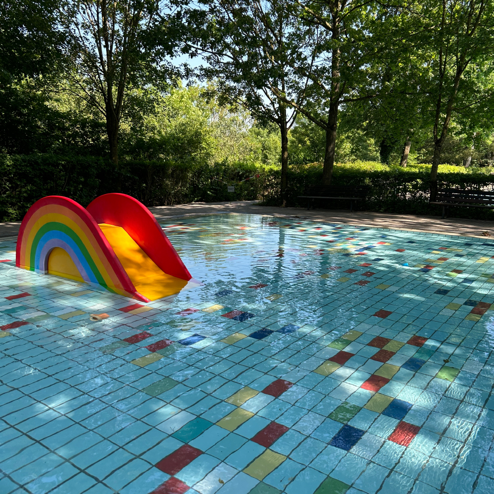 Kinderbecken im Freibad Rothenburg