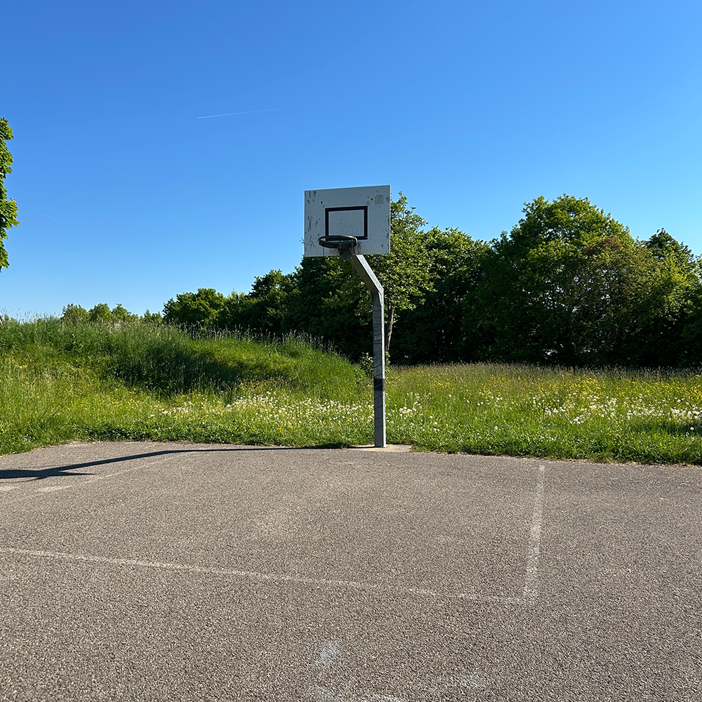 Basektballplatz am Wannenbad in Feuchtwangen