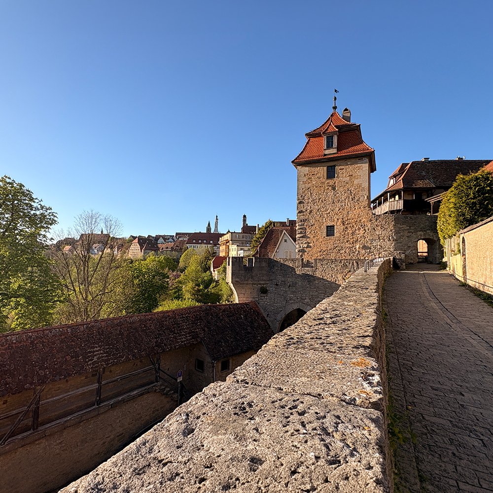 Sonniges Rothenburg ob der Tauber