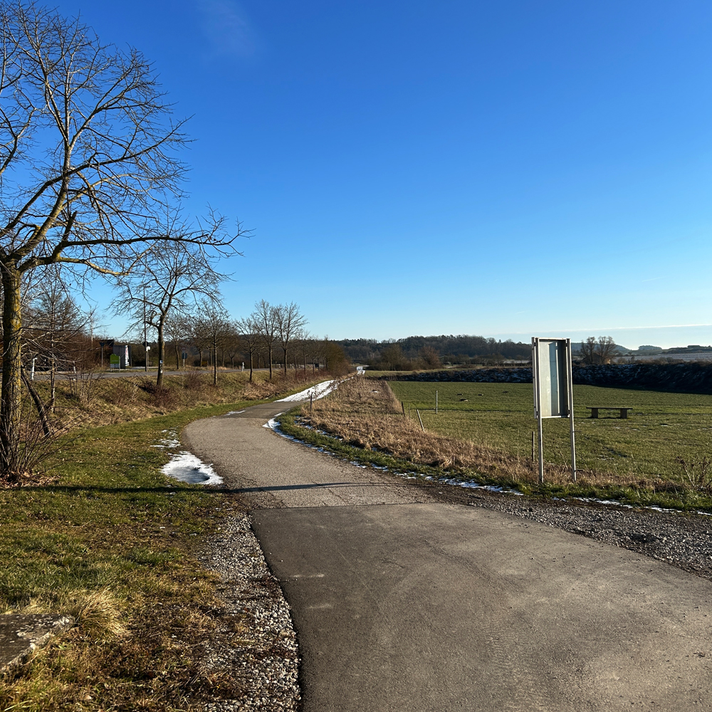 Auf dem Wanderweg 