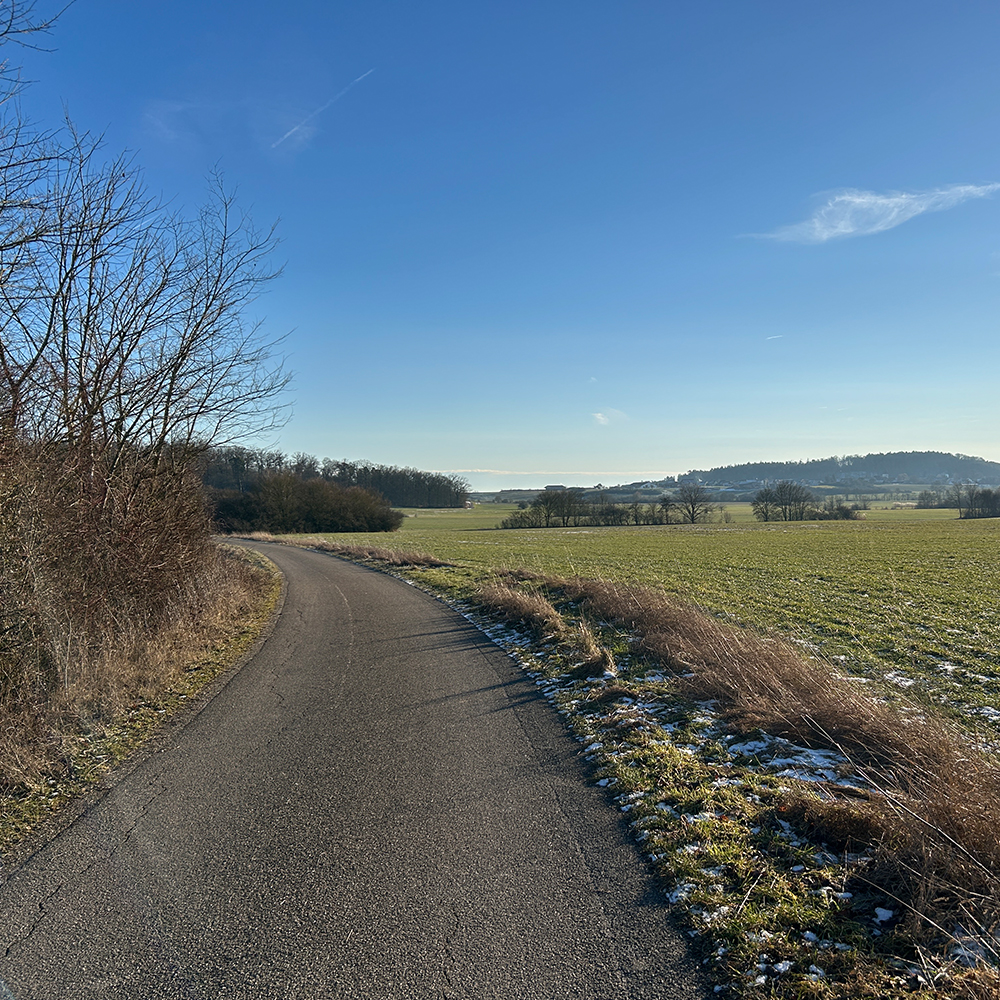 Wanderweg nahe Colmberg